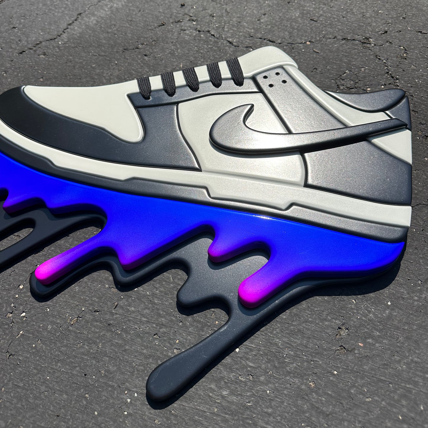 Nike Panda Dunks Drippy Wall Art
