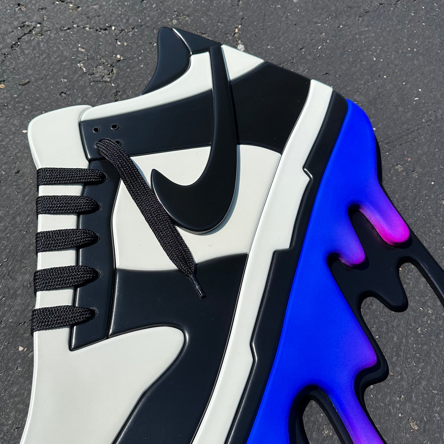 Nike Panda Dunks Drippy Wall Art