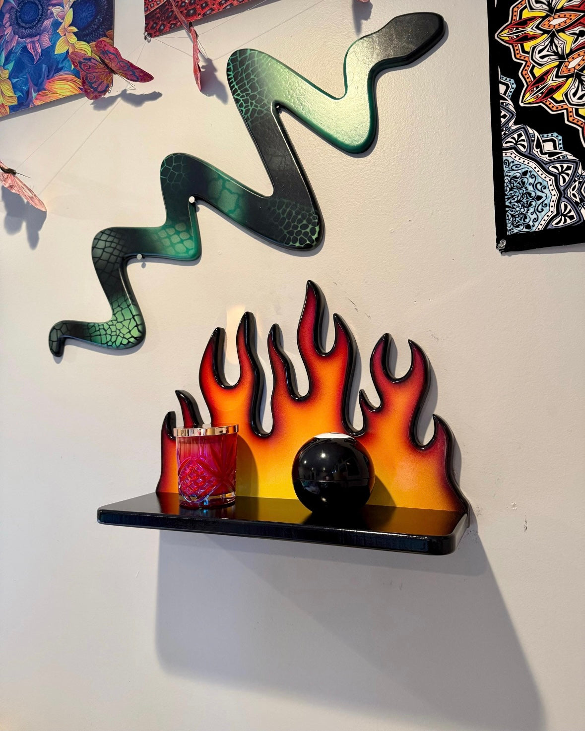 Flame Shelves