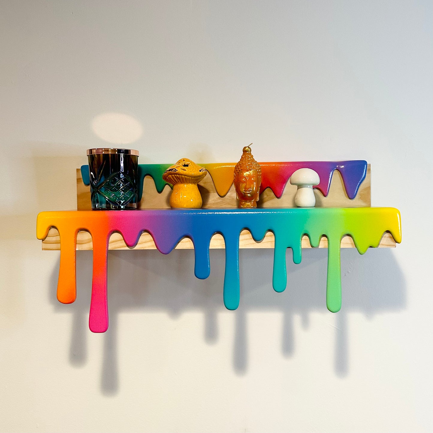 Rainbow Drip Shelf
