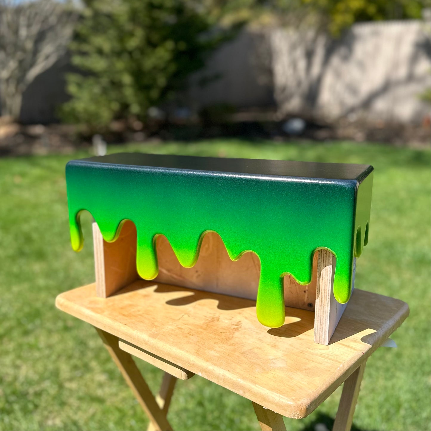 Green Slime Goosebumps Drip Shelf