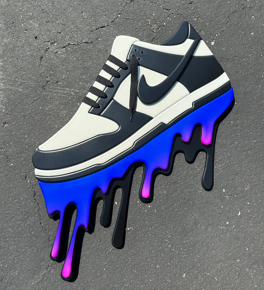 Nike Panda Dunks Drippy Wall Art