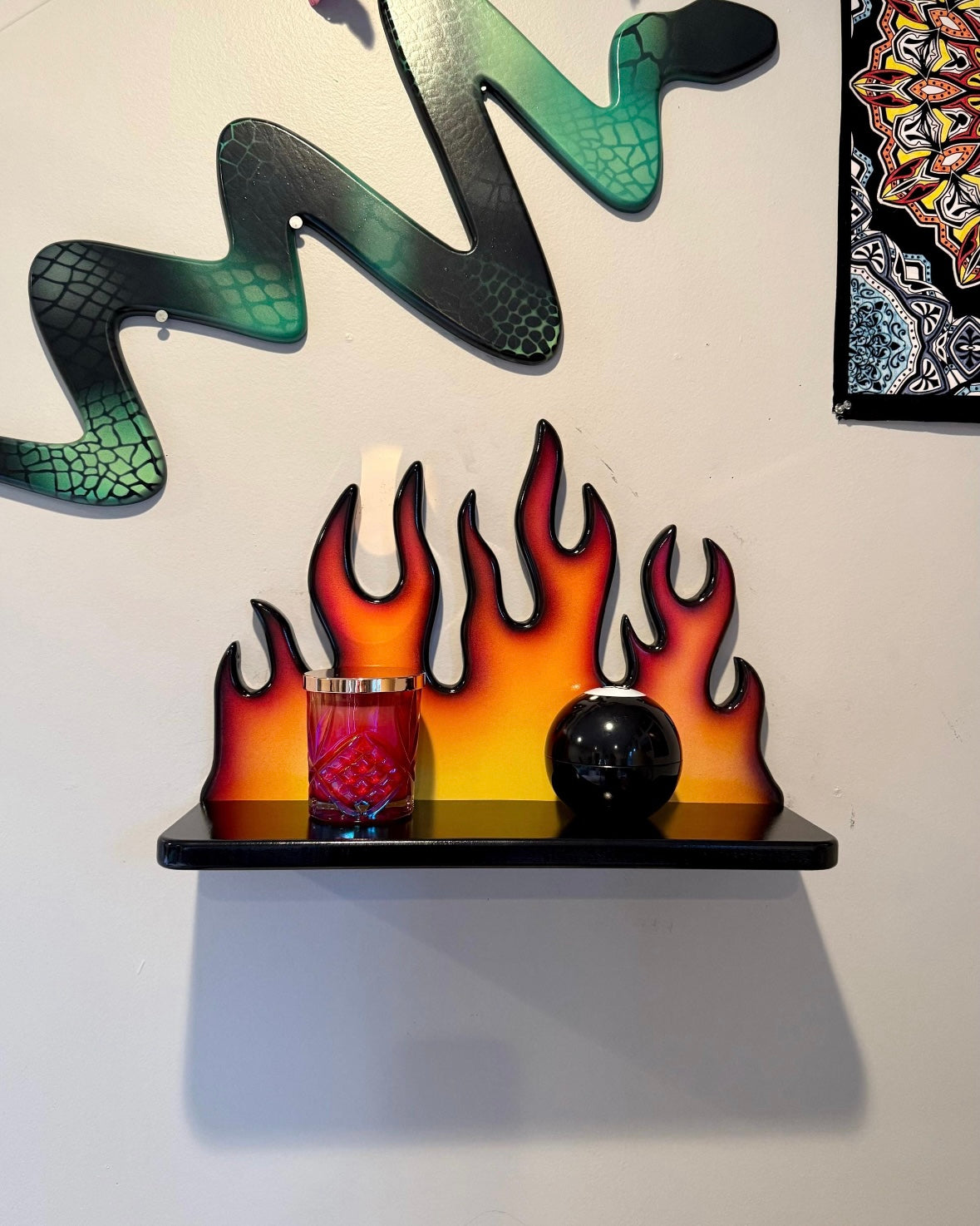 Flame Shelves