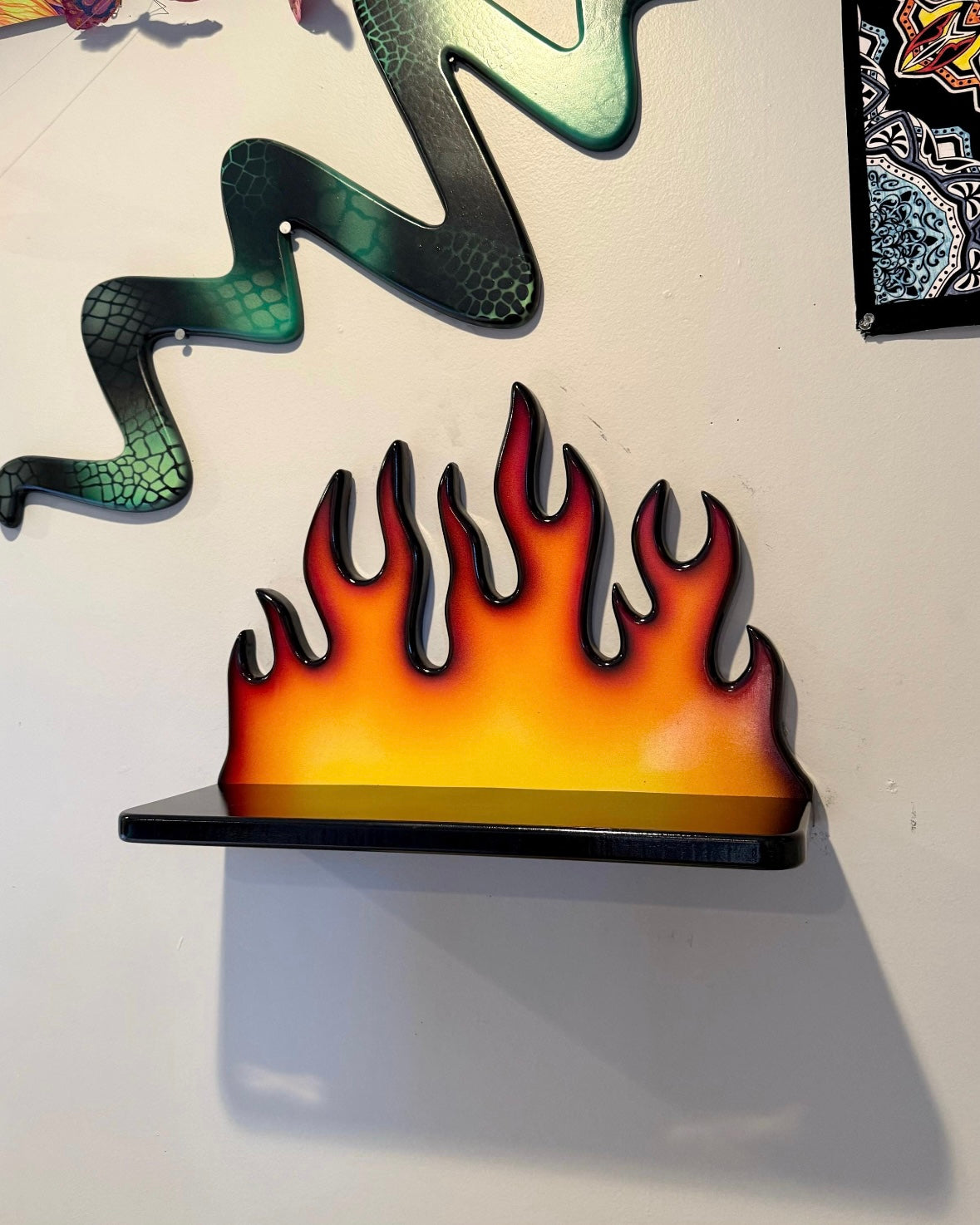 Flame Shelves