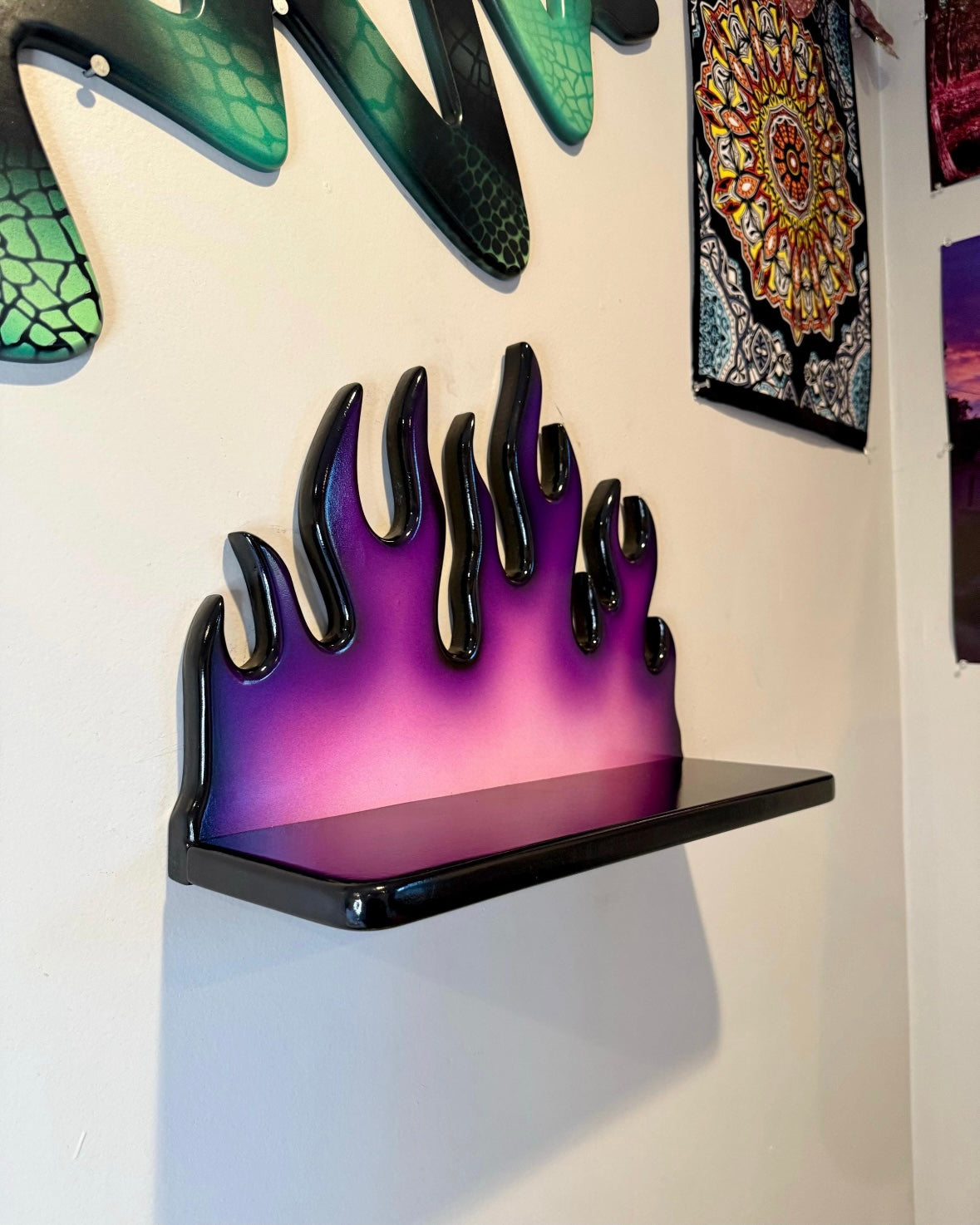 Flame Shelves