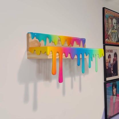 Rainbow Drip Shelf
