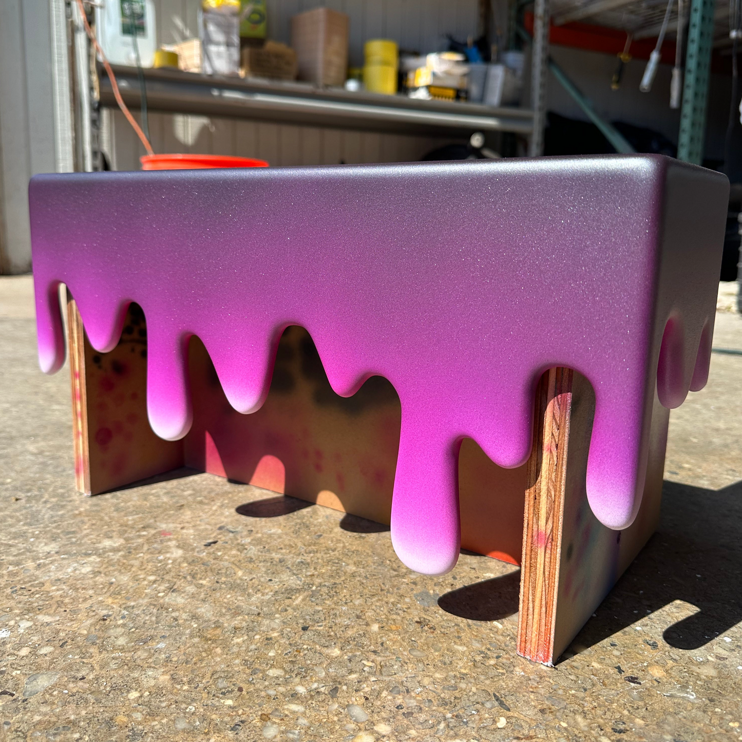 Pink Twilight Drip Shelf